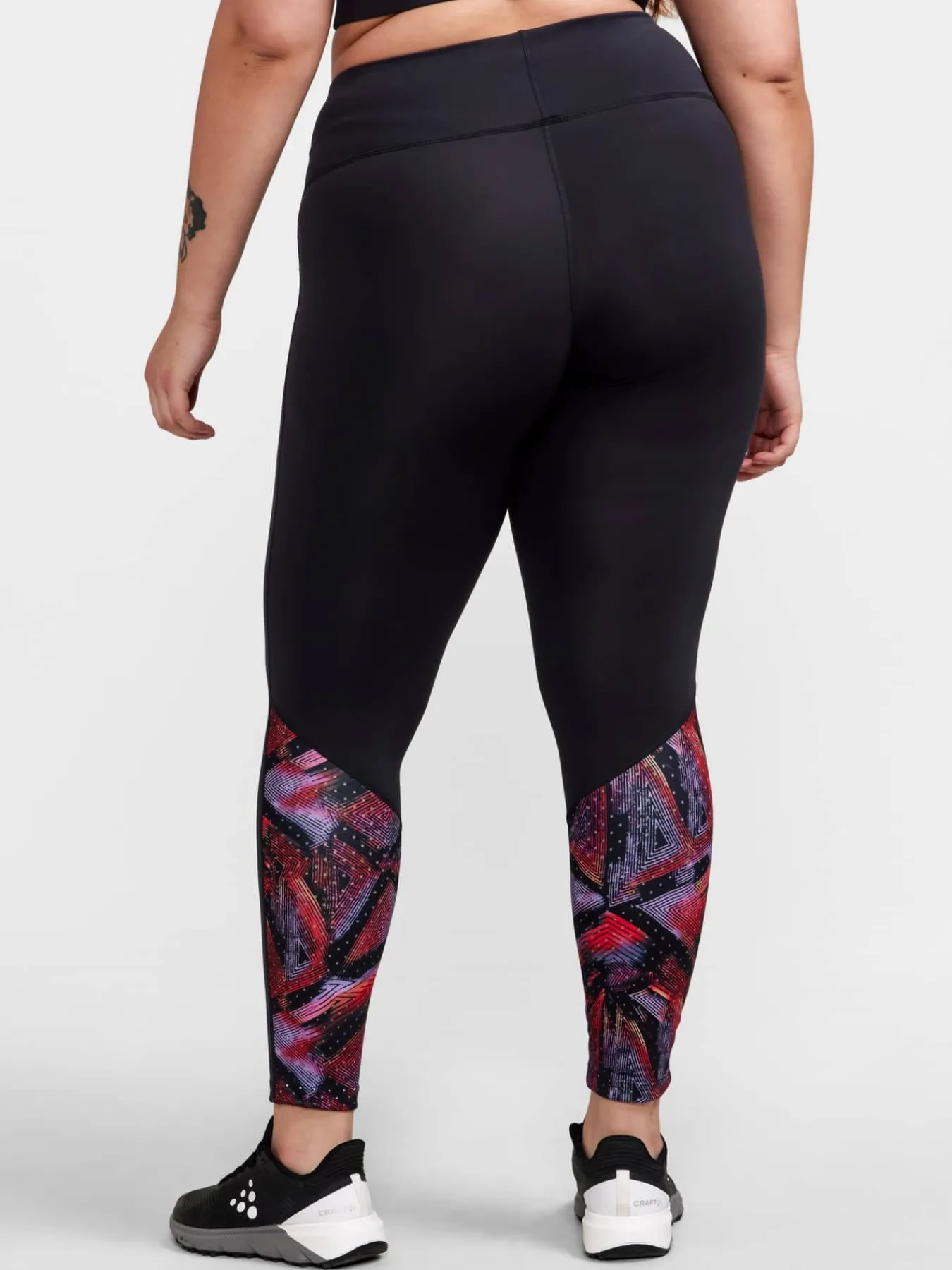 Craft Sportswear Tights|Träning^ADV Essence Plus Tights W Black-Lavender