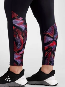 Craft Sportswear Tights|Träning^ADV Essence Plus Tights W Black-Lavender