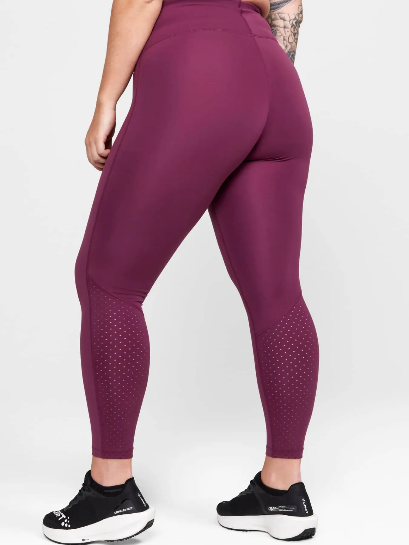 Craft Sportswear Tights|Träning^ADV Essence Plus Tights W Burgundy