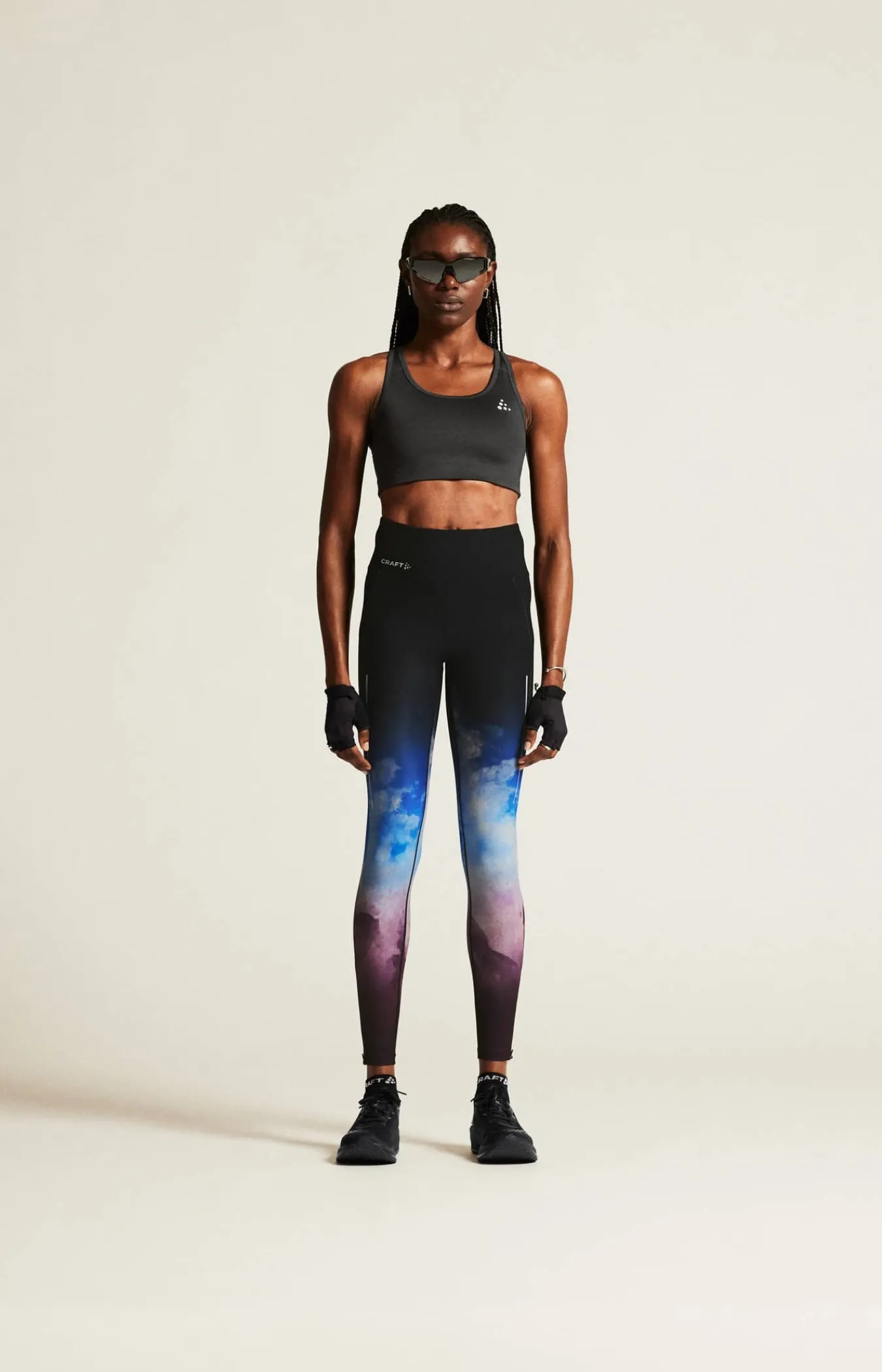 Craft Sportswear Tights|Träning^ADV Essence Run Tights W Black/Jump