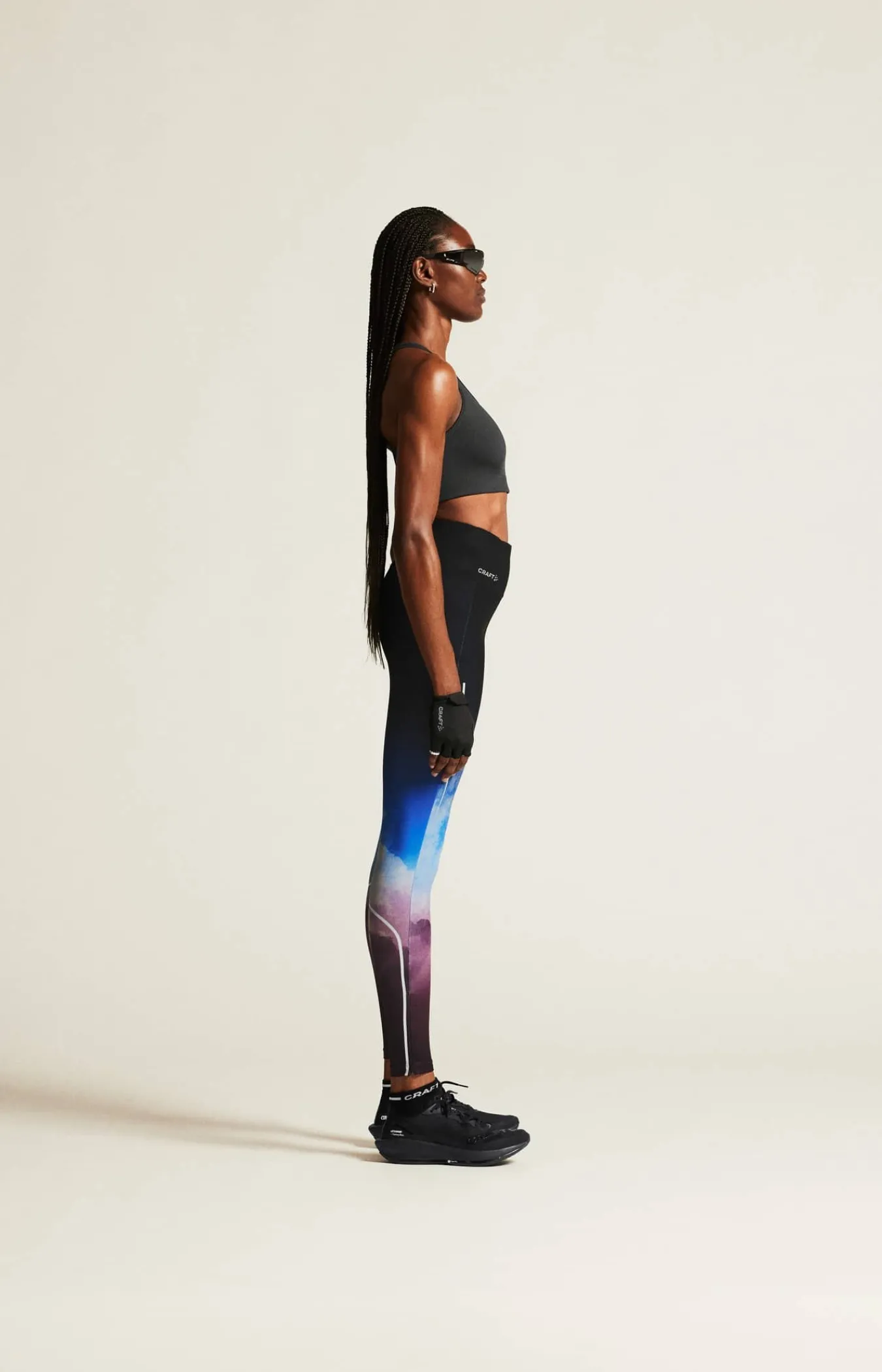 Craft Sportswear Tights|Träning^ADV Essence Run Tights W Black/Jump