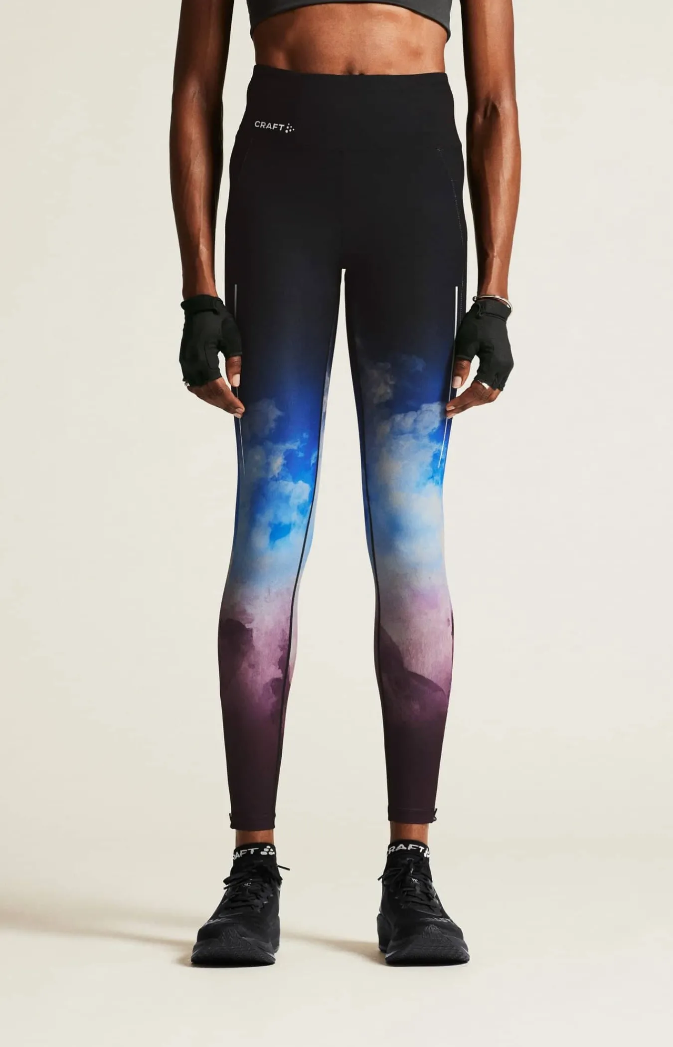 Craft Sportswear Tights|Träning^ADV Essence Run Tights W Black/Jump