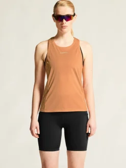 Craft Sportswear Linnen|Träning^ADV Essence Singlet 2 W Apricot