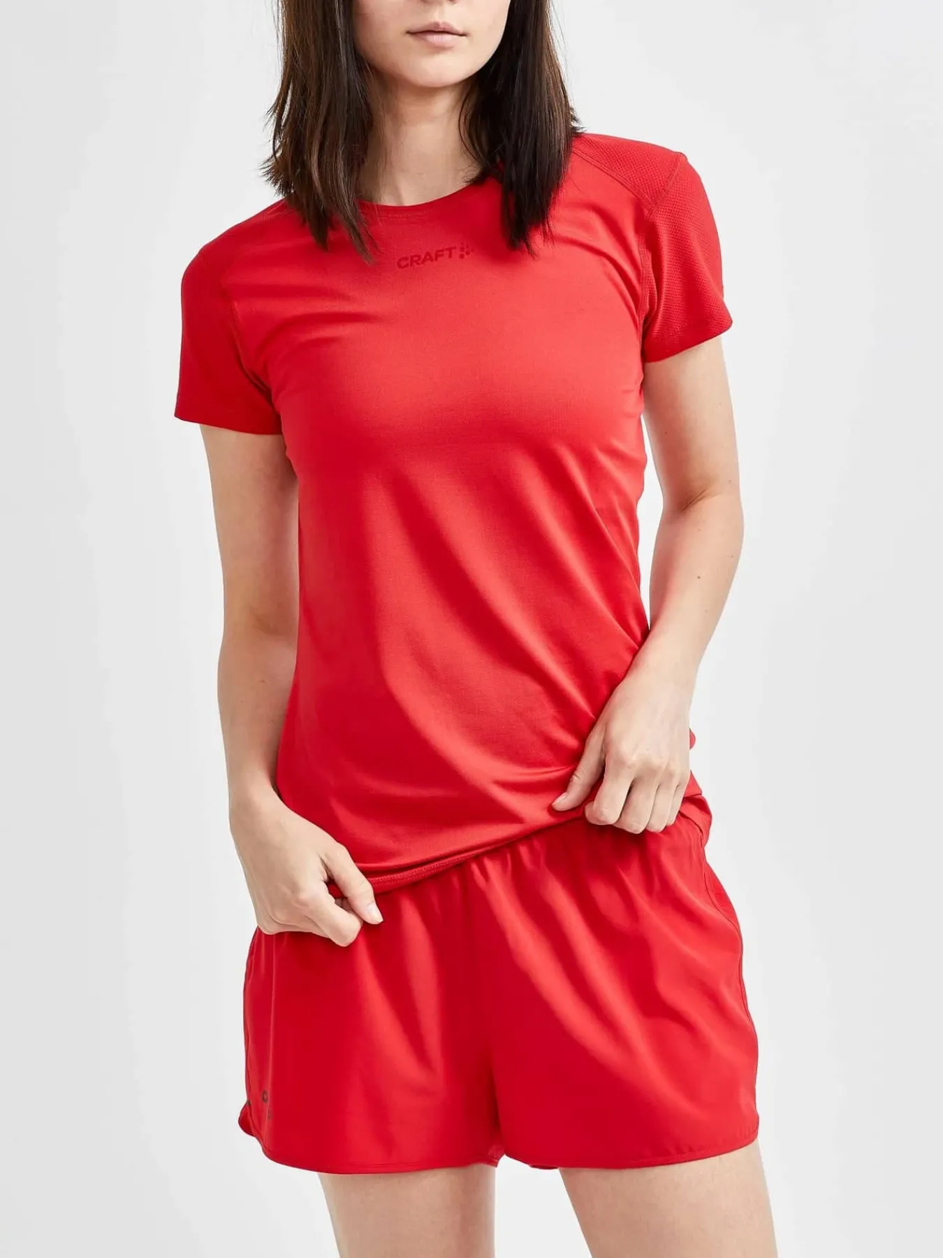 Craft Sportswear T-Shirts & Tröjor|Träning^ADV Essence SS Slim Tee W Bright Red