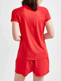 Craft Sportswear T-Shirts & Tröjor|Träning^ADV Essence SS Slim Tee W Bright Red