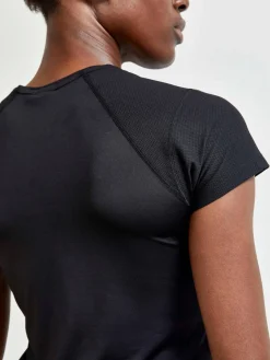 Craft Sportswear T-Shirts & Tröjor|Träning^ADV Essence SS Slim Tee W Black