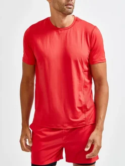 Craft Sportswear T-Shirts & Tröjor|Träning^ADV Essence SS Tee M Bright Red