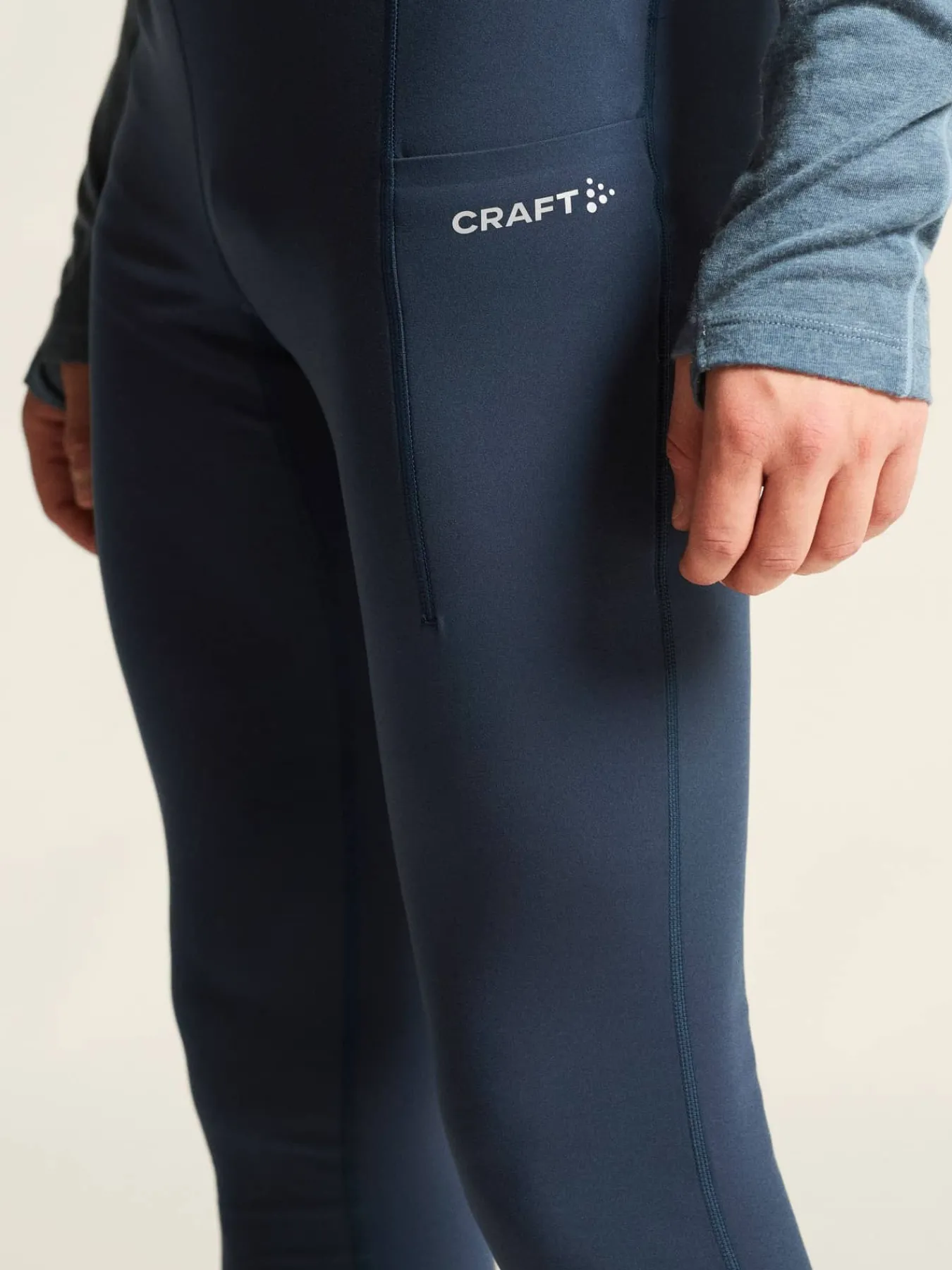 Craft Sportswear Tights^ADV Essence Warm Tights 3 M Blaze