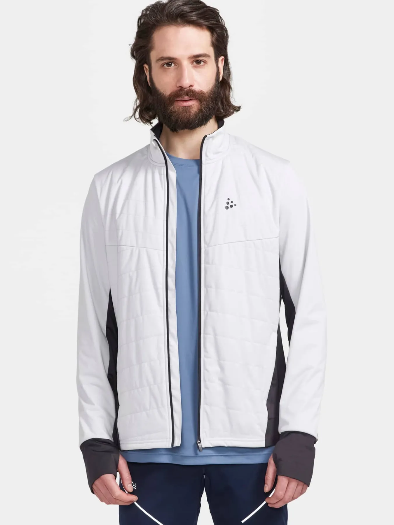 Craft Sportswear Jackor & Västar|Träning^ADV Essence Warm Jacket M Ash-Slate