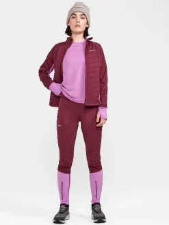 Craft Sportswear Jackor & Västar|Träning^ADV Essence Warm Jacket W Lupine-Punsch