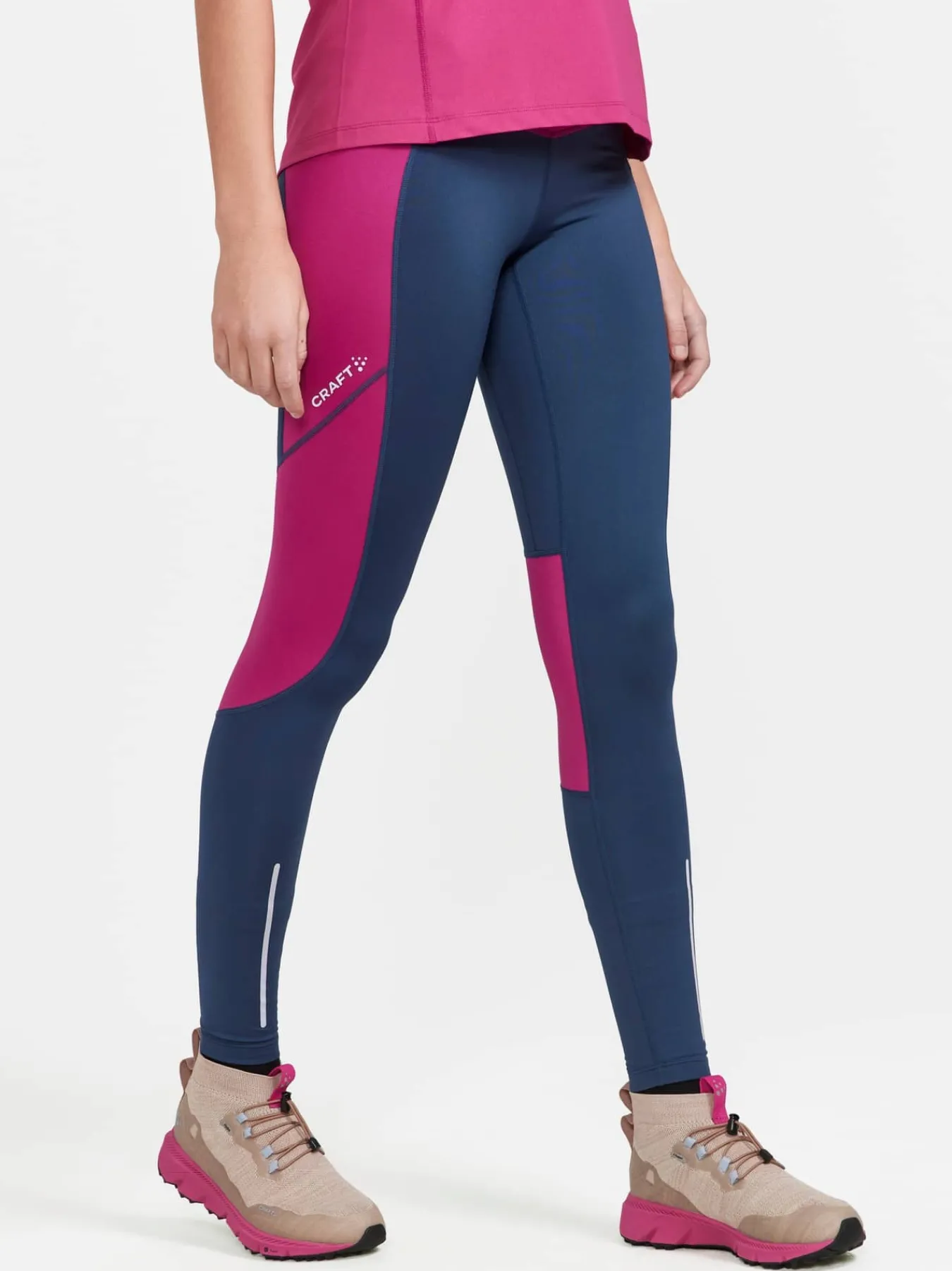 Craft Sportswear Tights|Träning^ADV Essence Warm Tights W Tide-Roxo