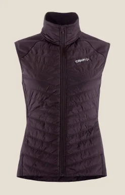 Craft Sportswear Jackor & Västar|Träning^ADV Essence Warm Vest W Dk Plum