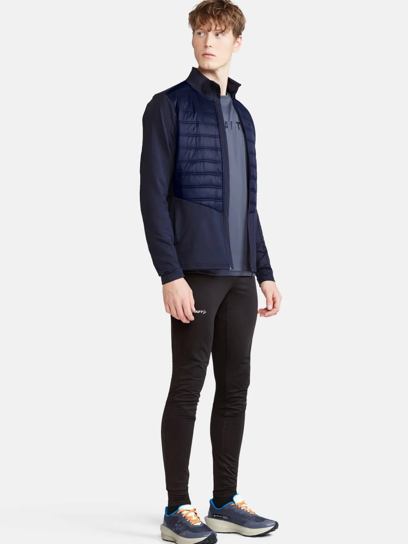Craft Sportswear Tights|Träning^ADV Essence Warm Wind Tights 2 M Slate