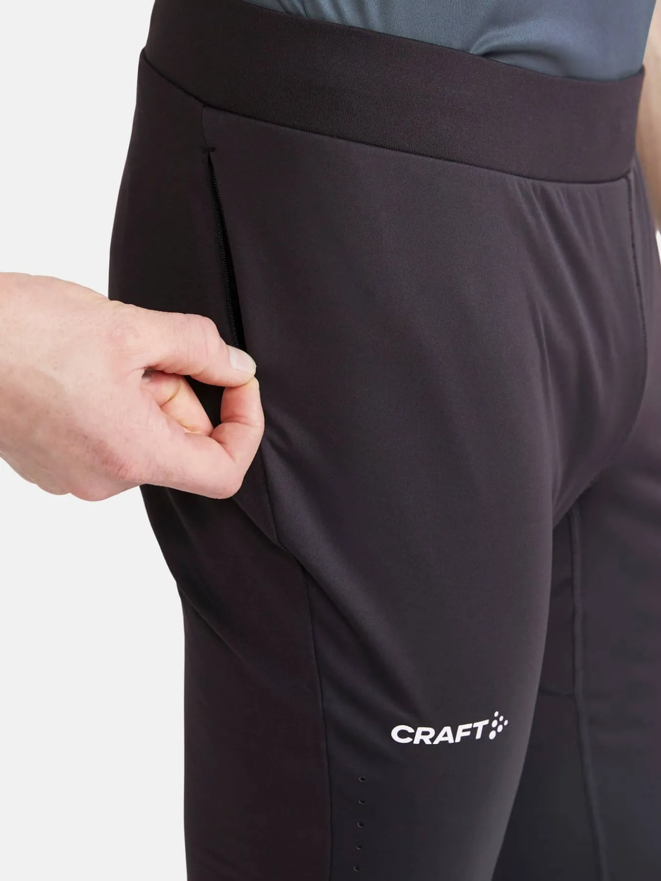 Craft Sportswear Tights|Träning^ADV Essence Warm Wind Tights 2 M Slate