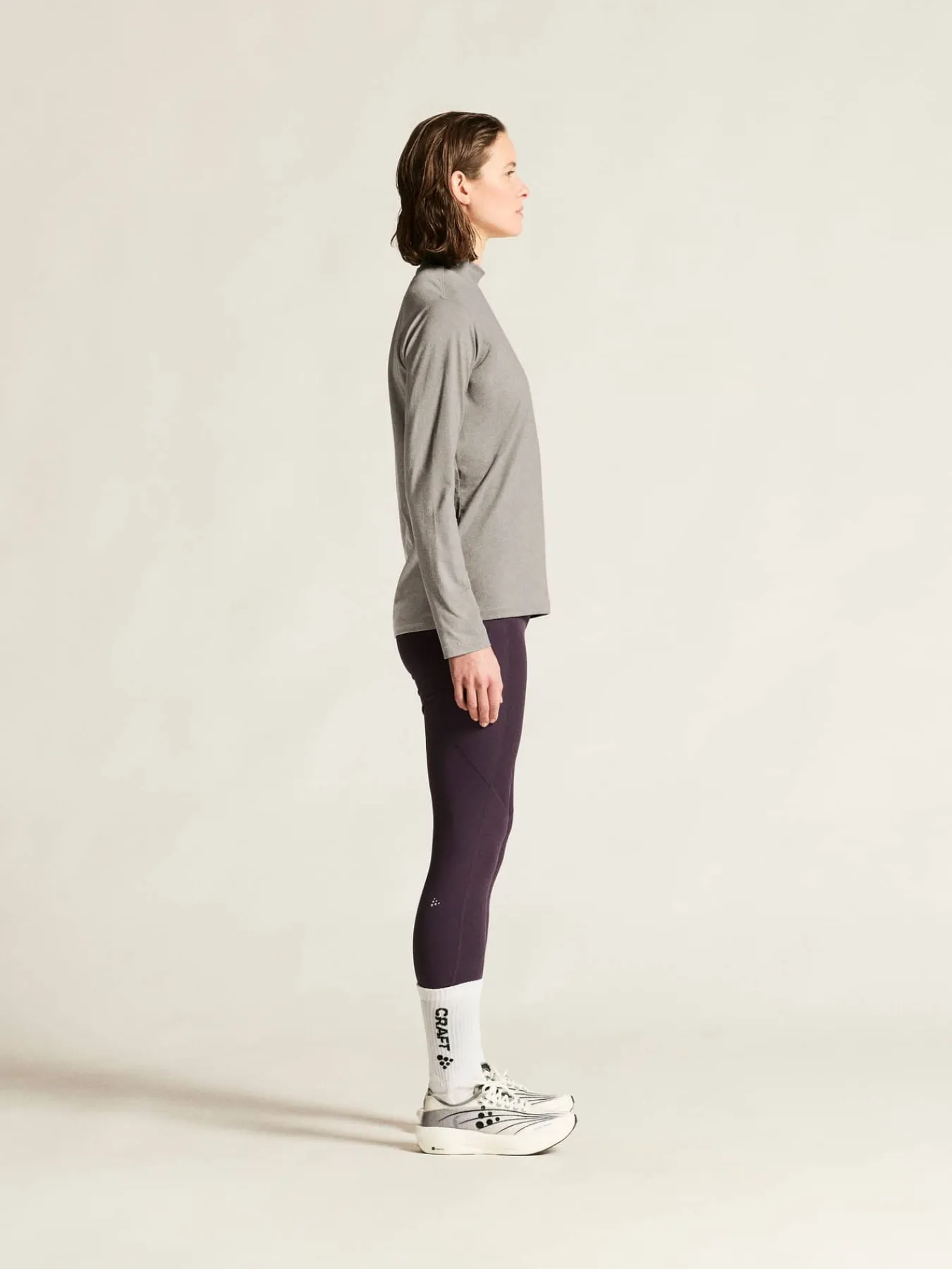 Craft Sportswear Tights^ADV Essence Warm Wind Tights 2 W Dk Plum