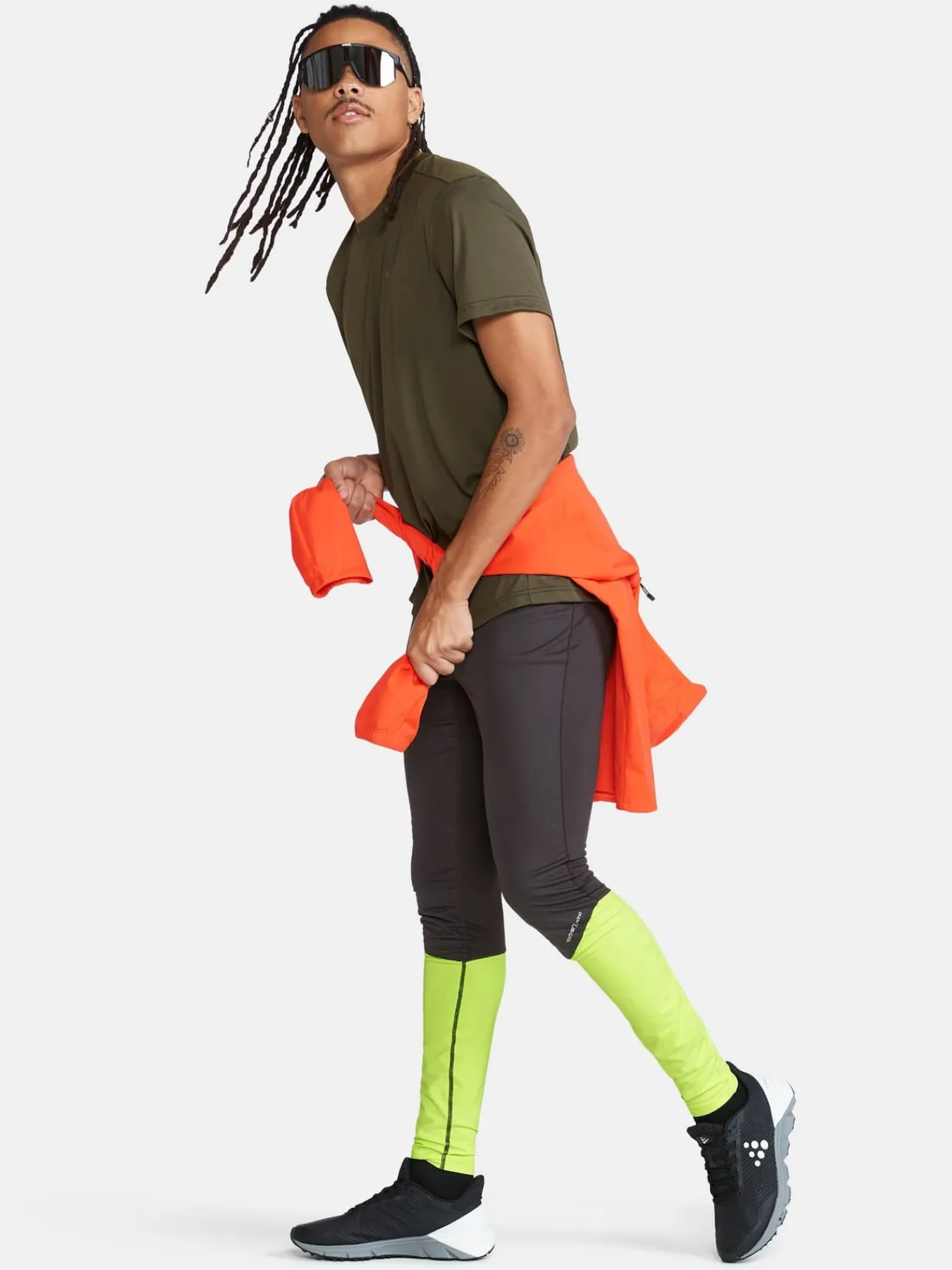 Craft Sportswear Tights|Träning^ADV Essence Warm Wind Tights 2 M Slate-Flumino