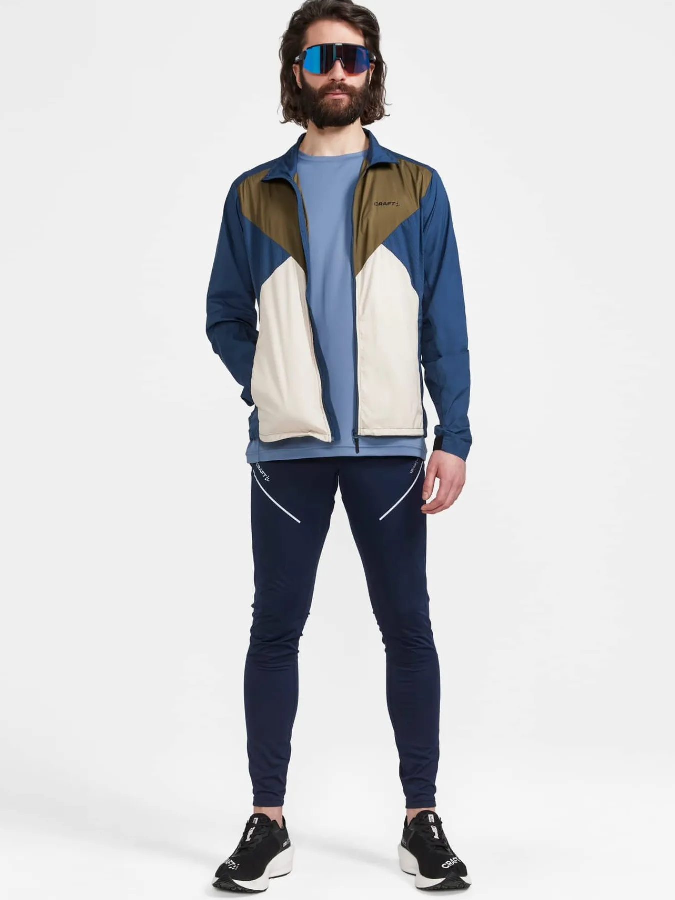 Craft Sportswear Jackor & Västar|Träning^ADV Essence Wind Jacket M Tide-Botanic