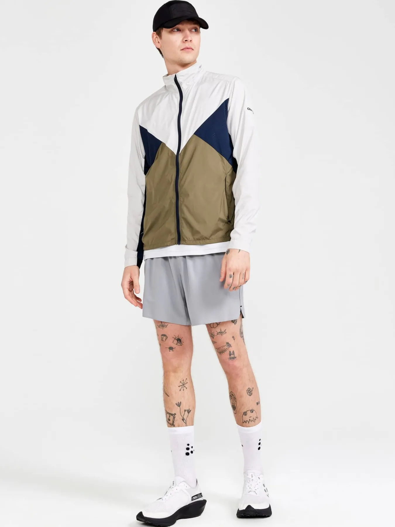 Craft Sportswear Jackor & Västar|Träning^ADV Essence Wind Jacket M Ash-Rift