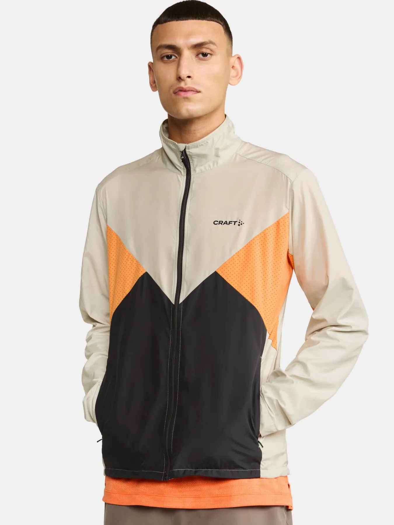 Craft Sportswear Jackor & Västar|Träning^ADV Essence Wind Jacket M Plaster-Slate