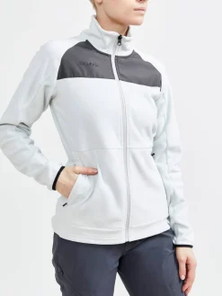 Craft Sportswear Mellanlager & Fleece|Mellanlager^ADV Explore Fleece Midlayer W Ash-Granite