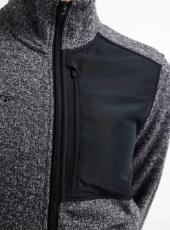 Craft Sportswear Jackor & Västar^ADV Explore Heavy Fleece Jacket W Black-Melange