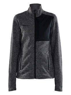 Craft Sportswear Jackor & Västar^ADV Explore Heavy Fleece Jacket W Black-Melange