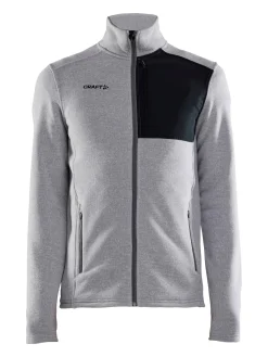 Craft Sportswear Jackor & Västar^ADV Explore Heavy Fleece Jacket M Grey Melange-Black
