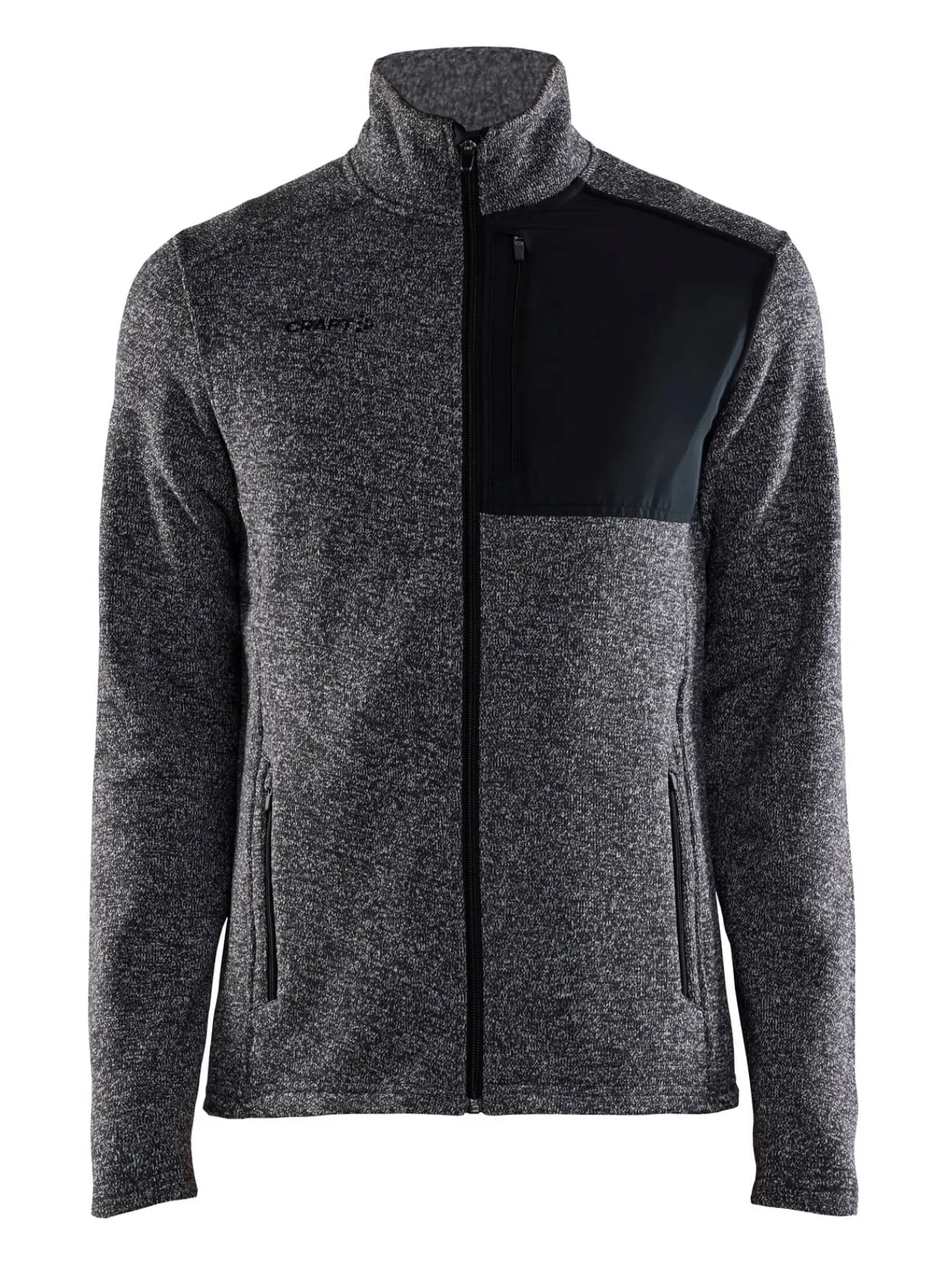 Craft Sportswear Jackor & Västar^ADV Explore Heavy Fleece Jacket M Black-Melange