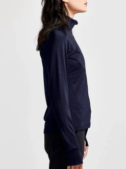 Craft Sportswear Mellanlager & Fleece|Mellanlager^ADV Explore Light Midlayer W Navy