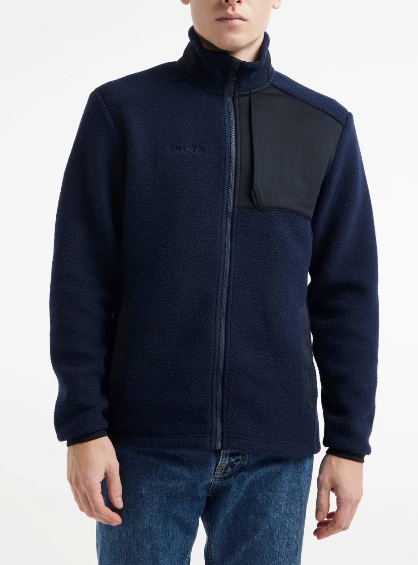 Craft Sportswear Mellanlager & Fleece|Mellanlager^ADV Explore Pile Fleece Jacket M Blaze/Black
