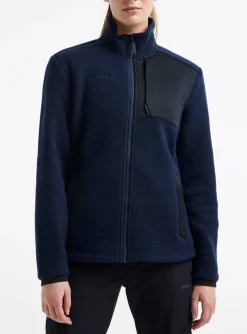 Craft Sportswear Mellanlager & Fleece|Mellanlager^ADV Explore Pile Fleece Jacket W Blaze/Black