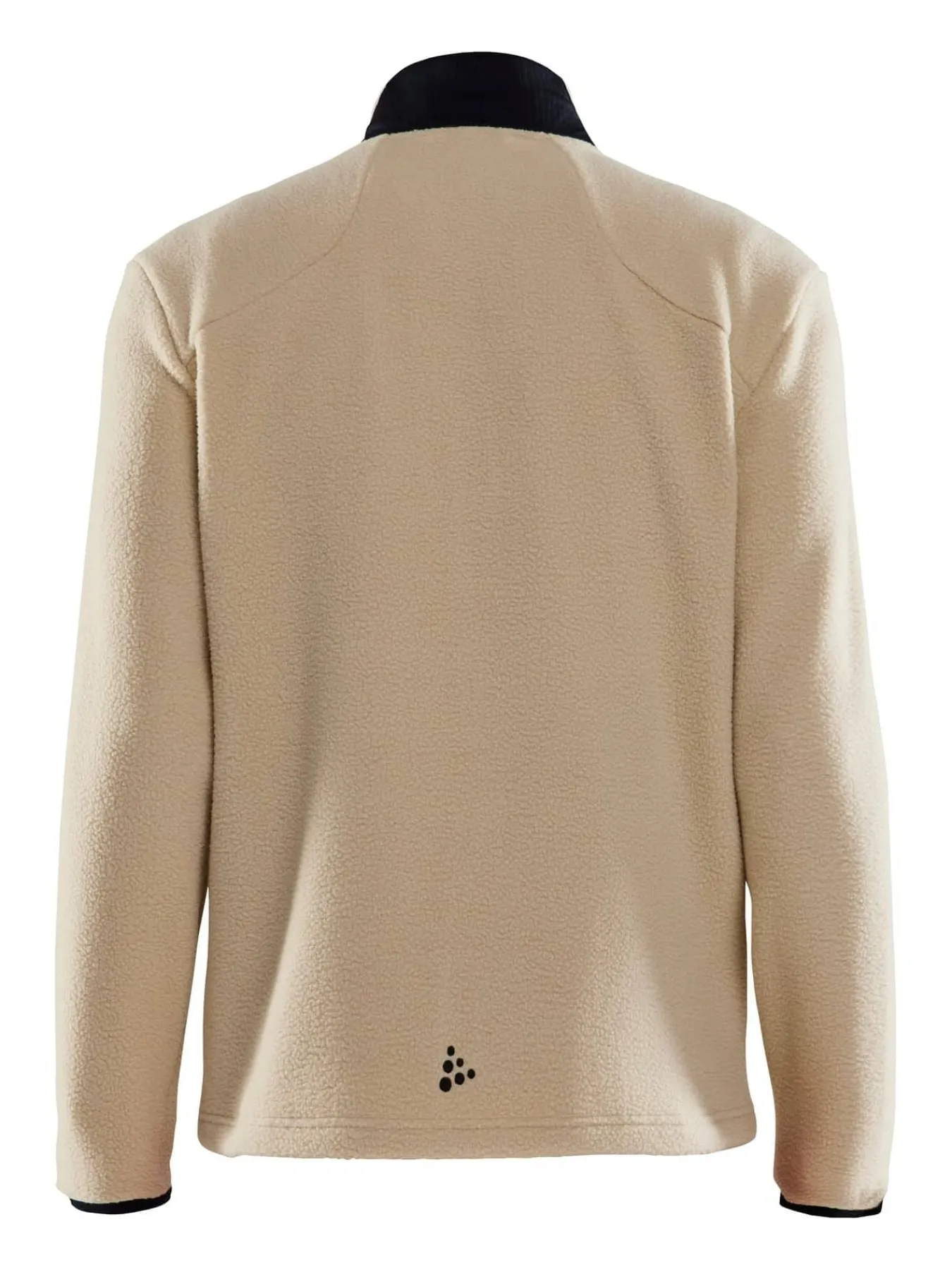 Craft Sportswear Mellanlager & Fleece|Mellanlager^ADV Explore Pile Fleece Jacket M Ecru-Black