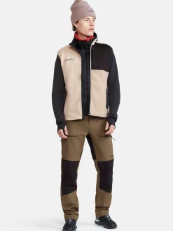 Craft Sportswear Mellanlager & Fleece|Mellanlager^ADV Explore Pile Fleece Vest M Ecru-Black