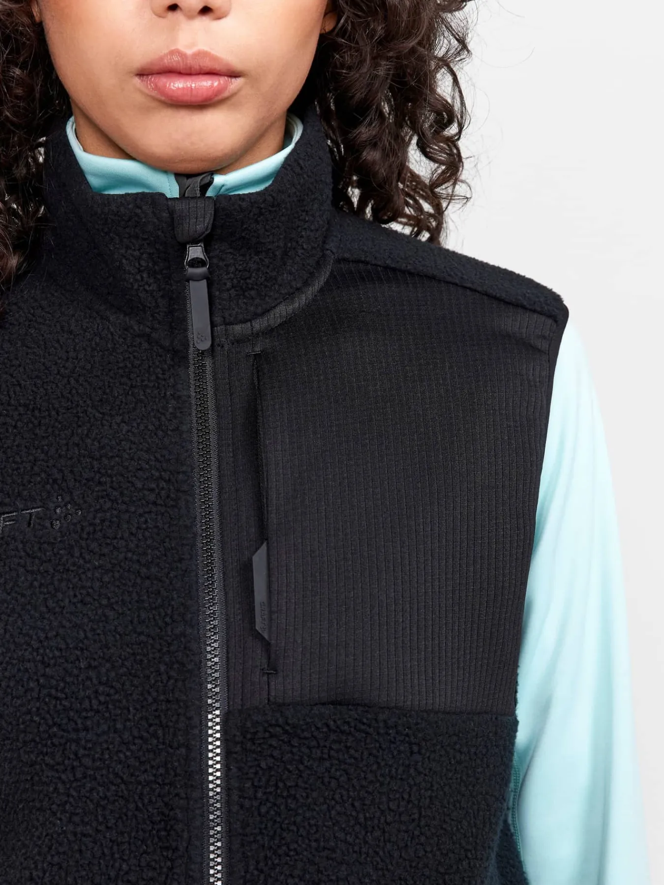 Craft Sportswear Mellanlager & Fleece|Mellanlager^ADV Explore Pile Fleece Vest W Black