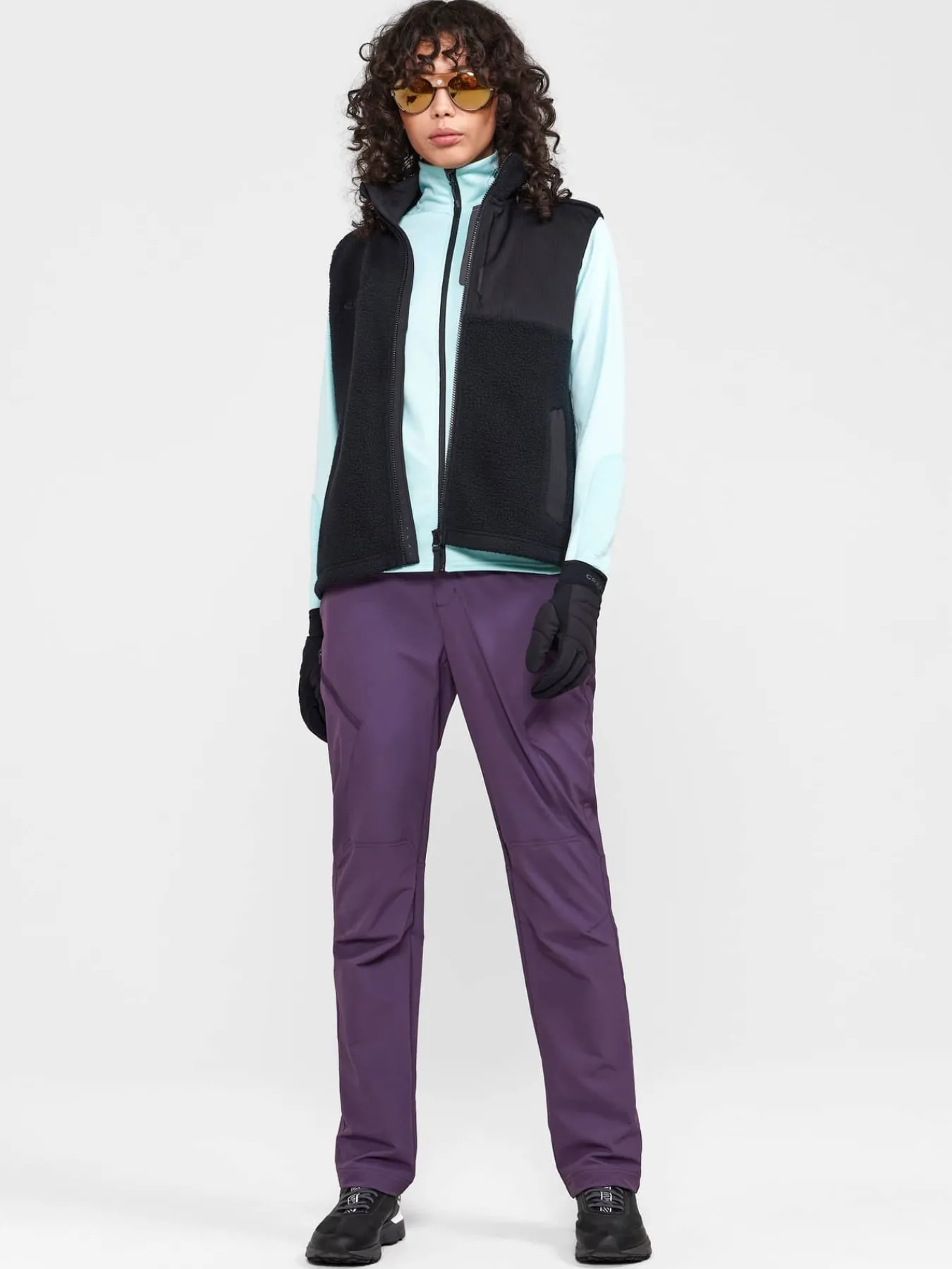 Craft Sportswear Mellanlager & Fleece|Mellanlager^ADV Explore Pile Fleece Vest W Black