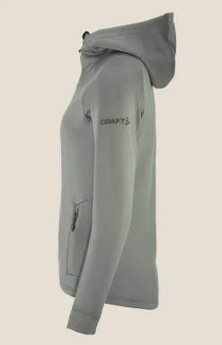 Craft Sportswear Mellanlager & Fleece|Mellanlager^ADV Explore Power Fleece Hood Jacket W Leaf