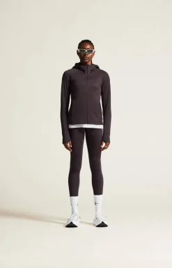 Craft Sportswear Mellanlager & Fleece|Mellanlager^ADV Explore Power Fleece Hood Jacket W Dk Plum