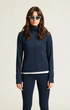 Craft Sportswear Mellanlager & Fleece|Mellanlager^ADV Explore Power Fleece Hood Jacket W Blaze