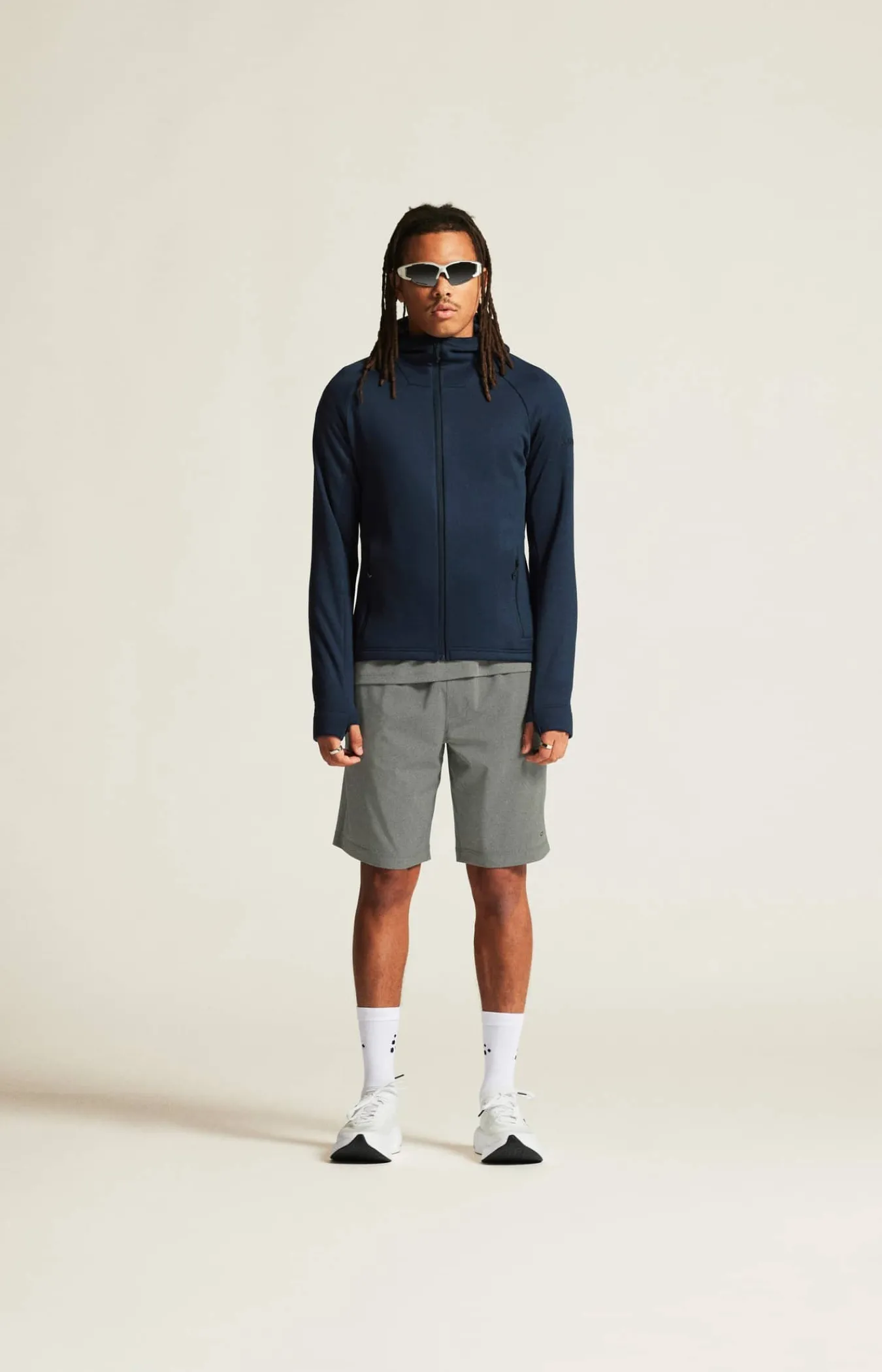 Craft Sportswear Mellanlager & Fleece|Mellanlager^ADV Explore Power Fleece Hood Jacket M Blaze