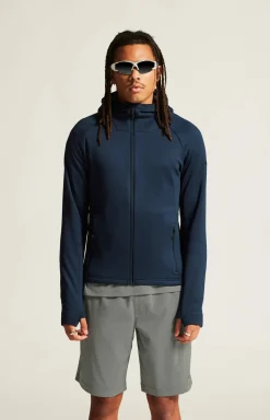 Craft Sportswear Mellanlager & Fleece|Mellanlager^ADV Explore Power Fleece Hood Jacket M Blaze
