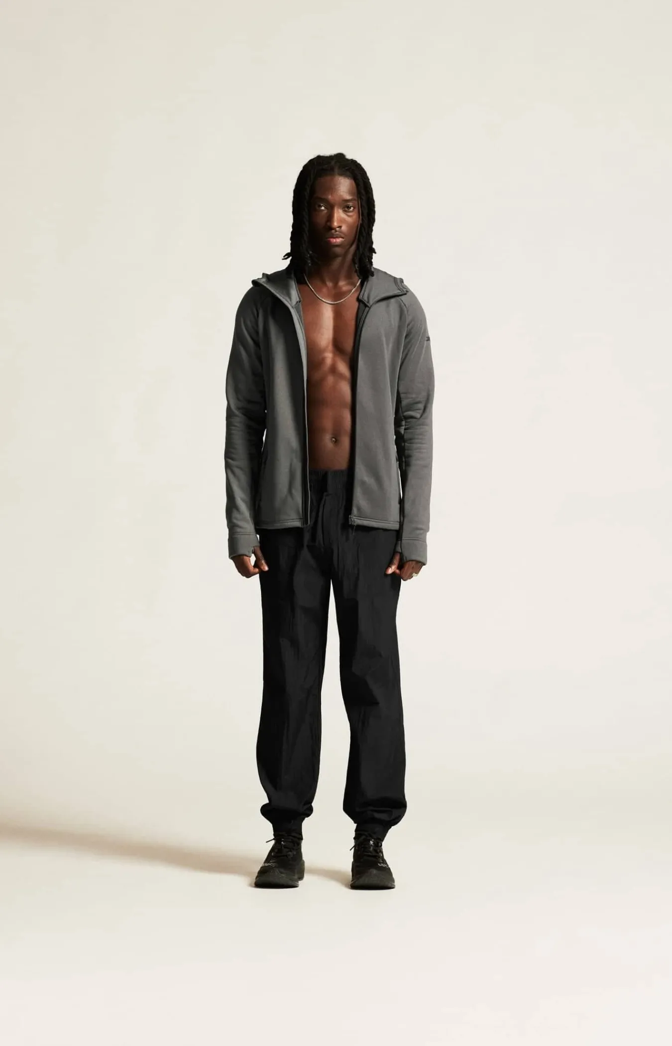 Craft Sportswear Mellanlager & Fleece|Mellanlager^ADV Explore Power Fleece Hood Jacket M Granite