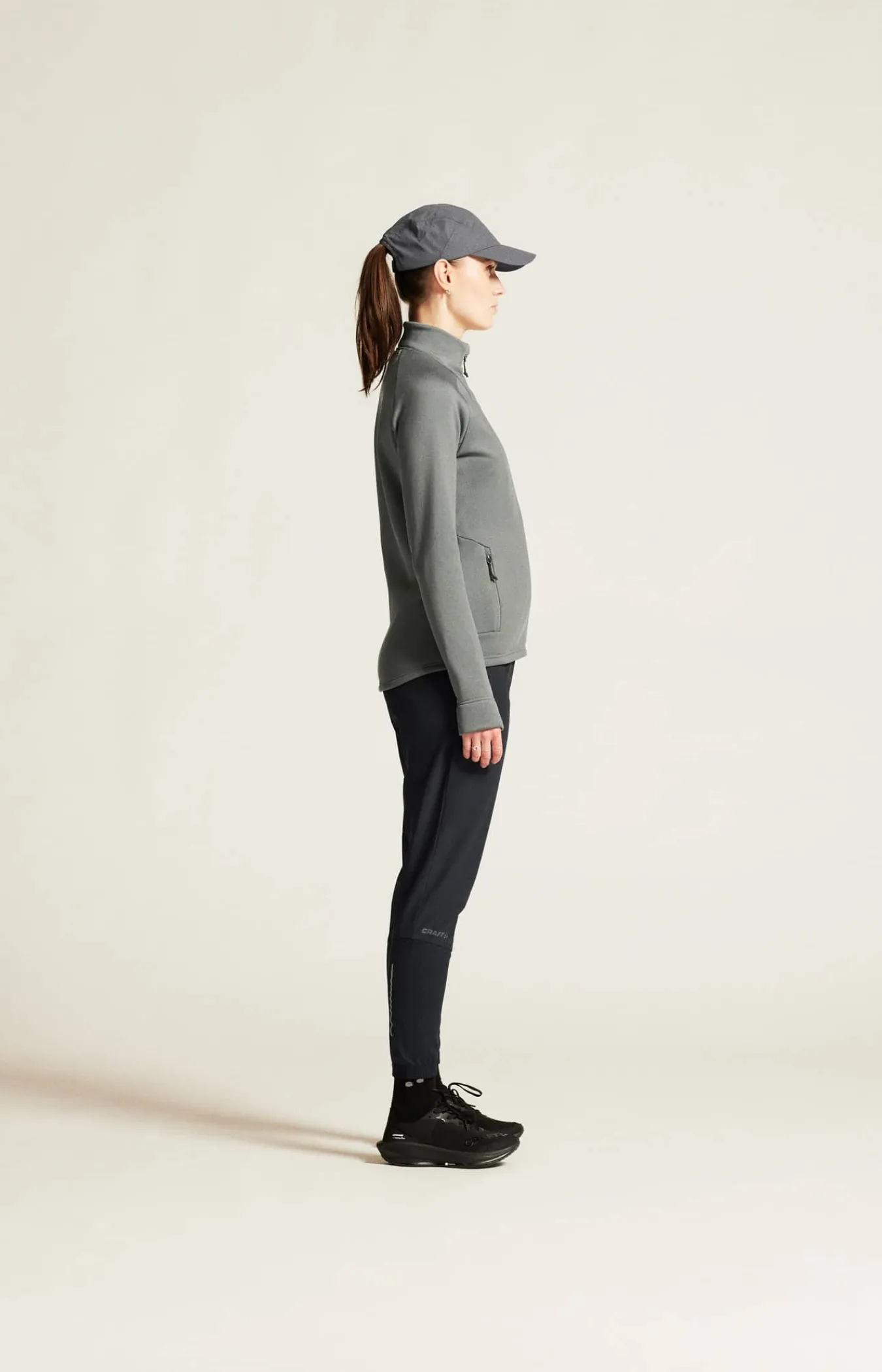 Craft Sportswear Mellanlager & Fleece|Mellanlager^ADV Explore Power Fleece Jacket W Leaf