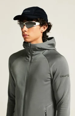 Craft Sportswear Mellanlager & Fleece|Mellanlager^ADV Explore Power Fleece Hood Jacket M Leaf