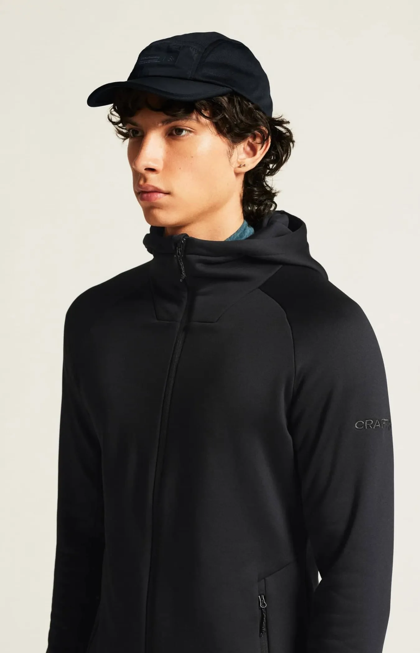 Craft Sportswear Mellanlager & Fleece|Mellanlager^ADV Explore Power Fleece Hood Jacket M Black