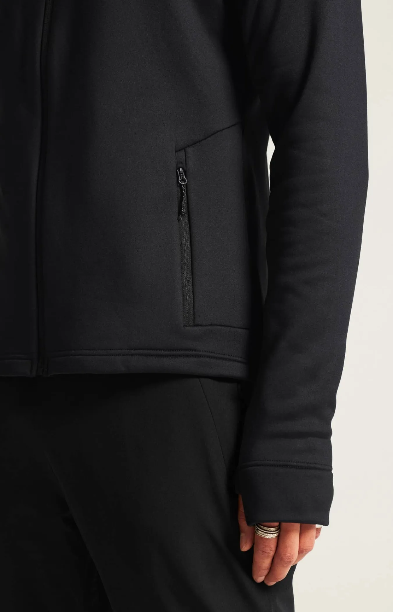 Craft Sportswear Mellanlager & Fleece|Mellanlager^ADV Explore Power Fleece Hood Jacket M Black