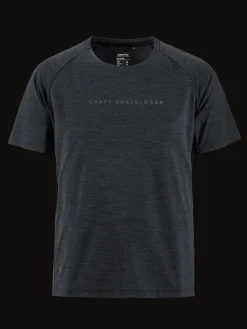 Craft Sportswear T-Shirts & Tröjor^ADV Gravel Ss Tee M Black-Granite