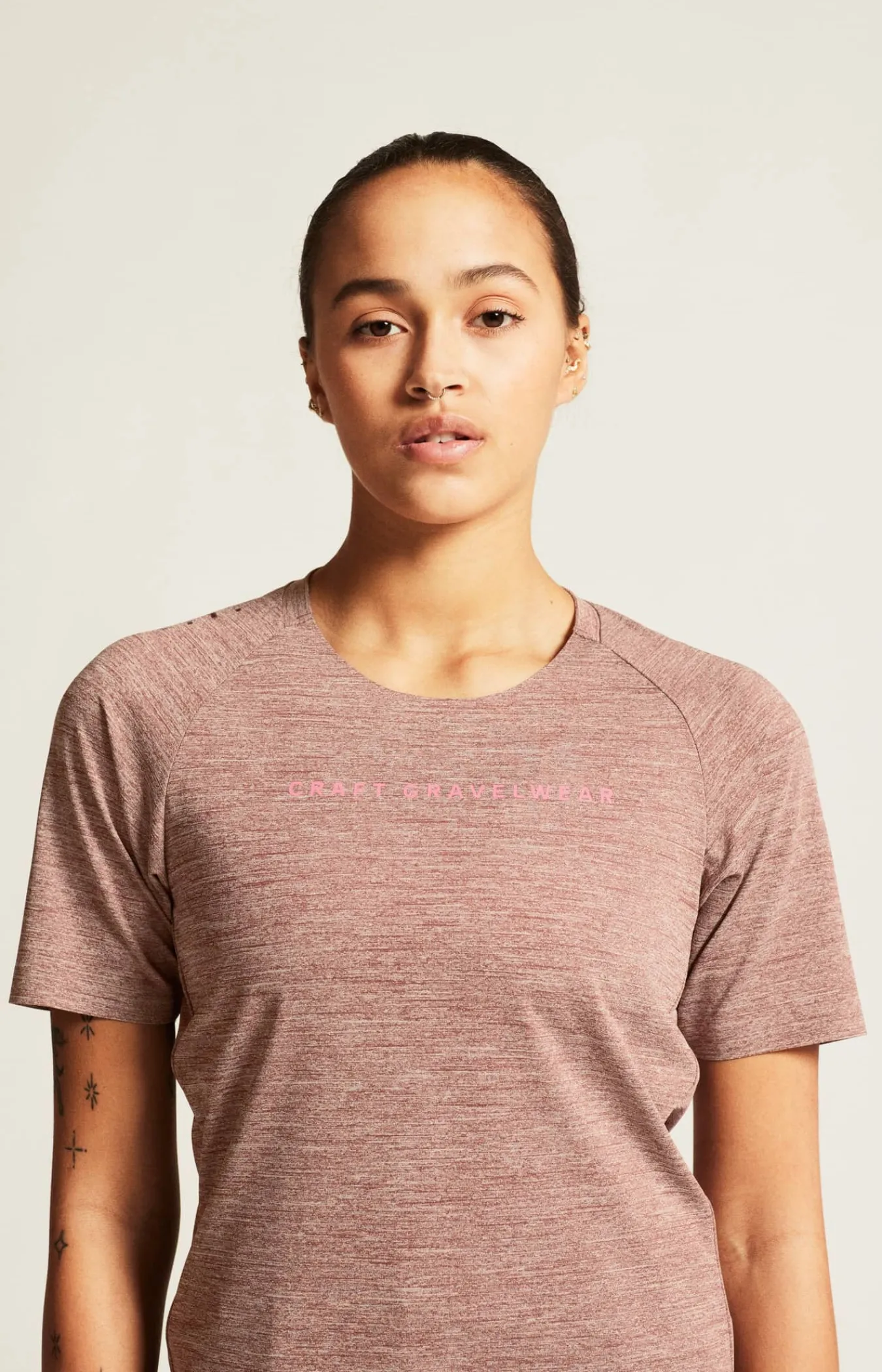 Craft Sportswear T-Shirts & Tröjor^ADV Gravel Ss Tee W Rose Brown