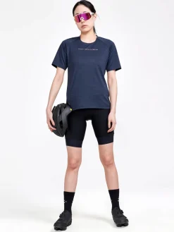 Craft Sportswear T-Shirts & Tröjor^ADV Gravel Ss Tee W Black-Melange
