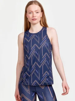Craft Sportswear Linnen|Träning^ADV HiT Singlet W Blaze-Cliff