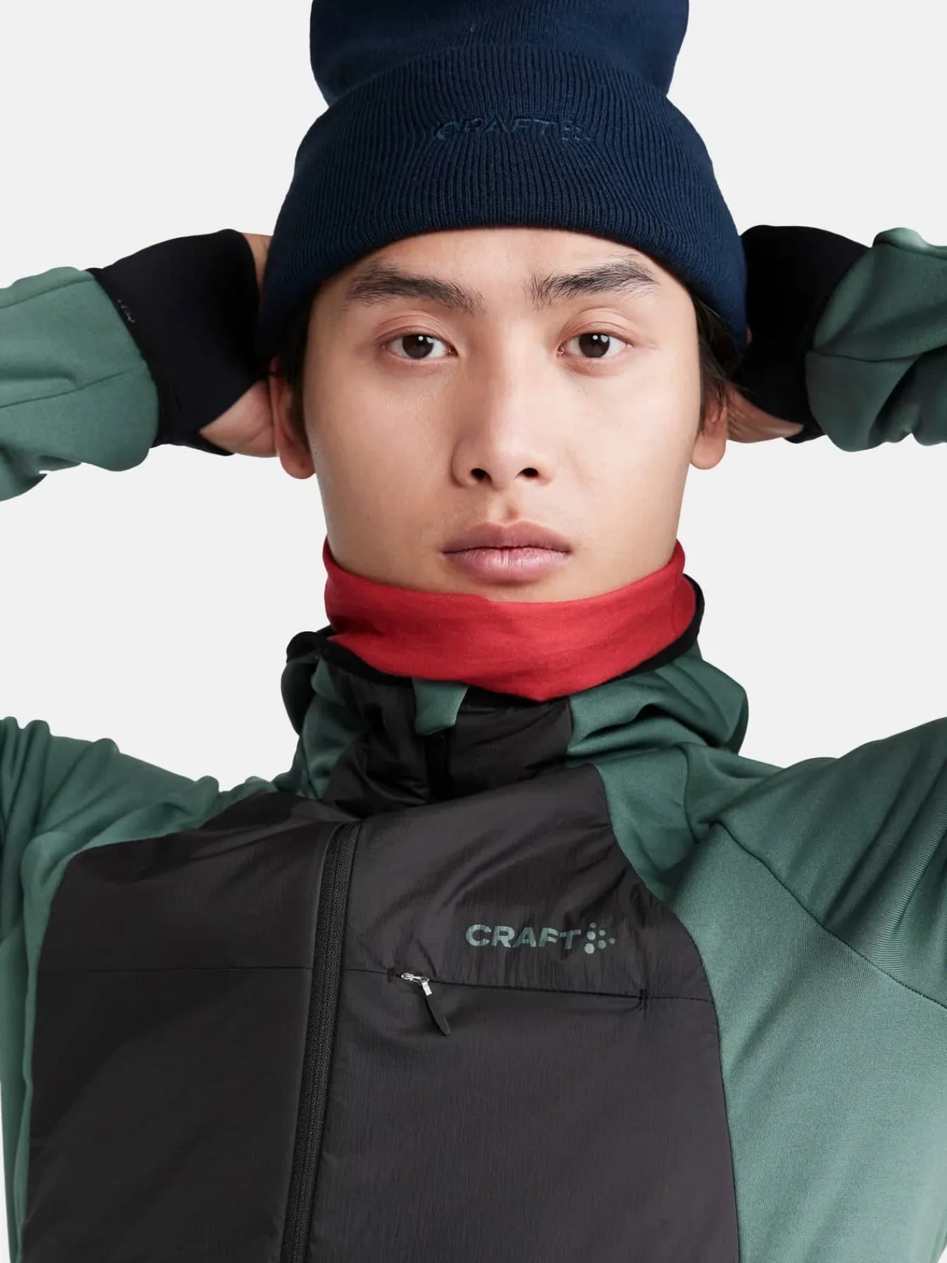 Craft Sportswear Mellanlager & Fleece|Mellanlager^ADV Hybrid Midlayer M Thyme-Black
